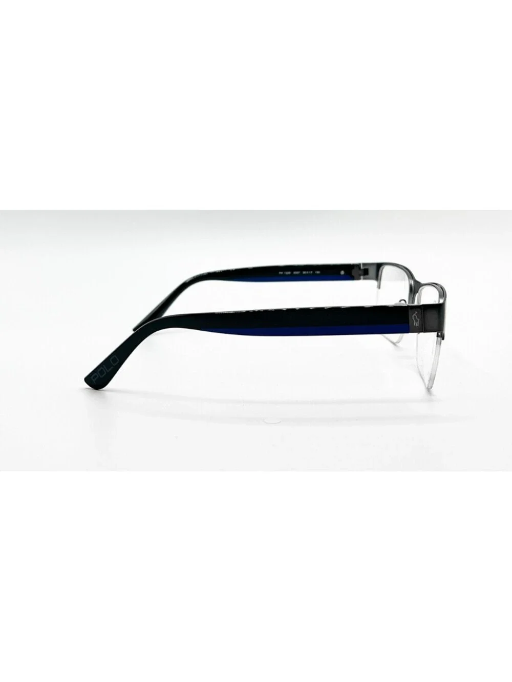 Polo Ralph Lauren Ph 1220 9307 Semishiny Dark Gunmetal Eyeglasses 56-17-150